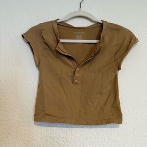 NWOT Free People Hey Babe Seamless Baby Tee Top Size XS / S